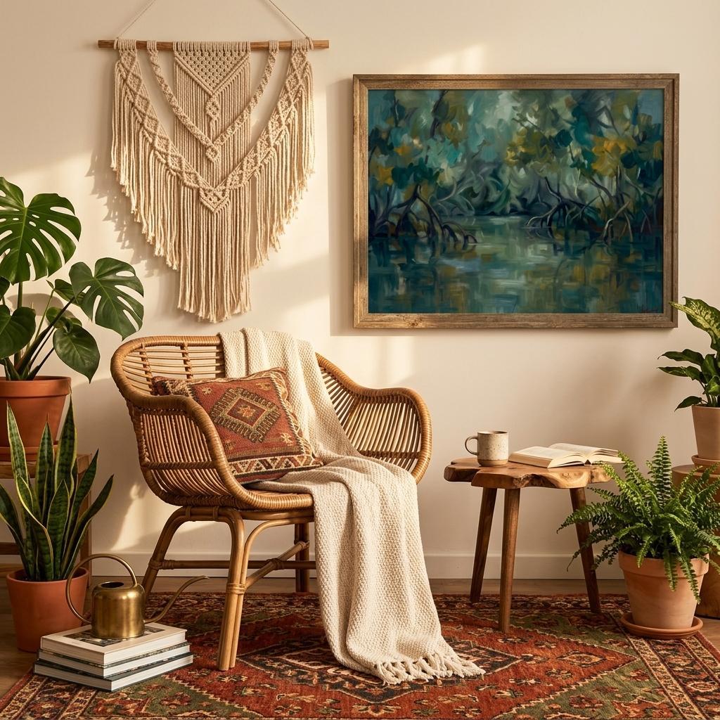 Additional product view of the Mangrove Stillwater art print