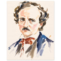 Edgar Allan Poe — 8 × 10 inch unframed fine art portrait print, Gelato product preview