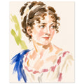 Jane Austen — 8 × 10 inch unframed fine art portrait print, Gelato product preview