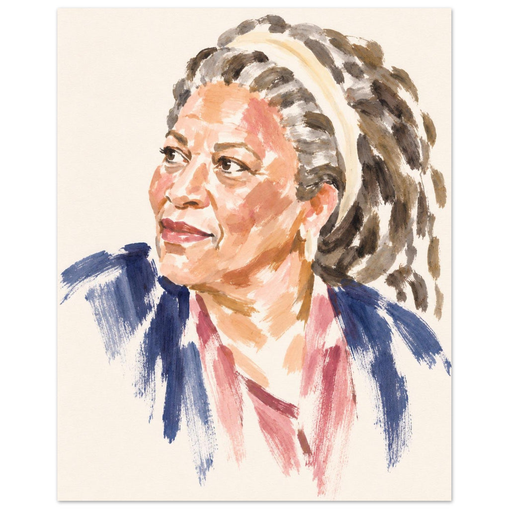 Toni Morrison — 8 × 10 inch unframed fine art portrait print, Gelato product preview