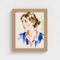 Virginia Woolf — 8 × 10 inch portrait in a Natural classic frame, Prodigi product preview