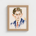 Franz Kafka — 8 × 10 inch portrait in a Natural classic frame, Prodigi product preview