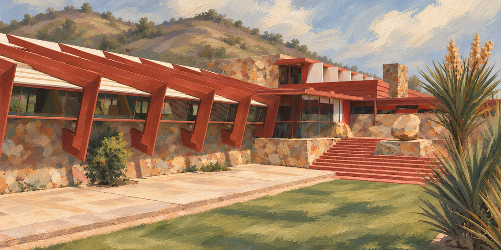 Desert Geometry I — approved C1 artwork in a 2:1 landscape crop, shown without a frame; artwork-only detail.