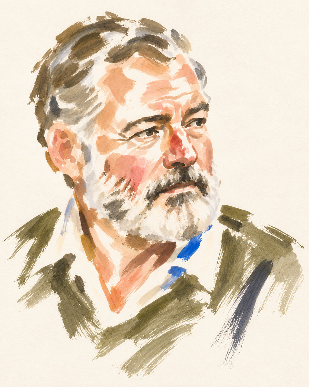 Ernest Hemingway — artwork view